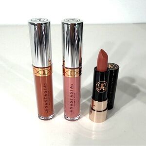Anastasia Beverly Hills Liquid & Bullet Lipstick Set in Dusty Rose and Warm Nude